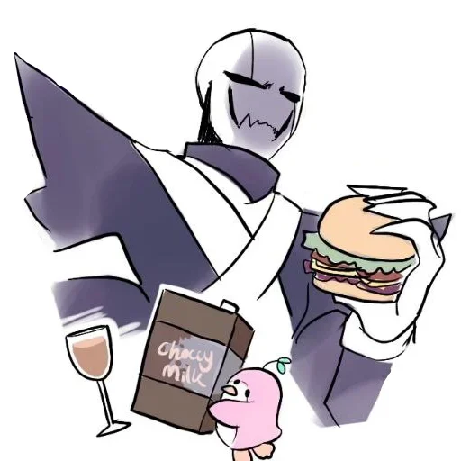 🍔 Стикер «XGaster» для Telegram
