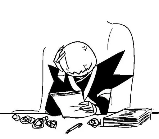 👿 Стикер «XGaster» для Telegram