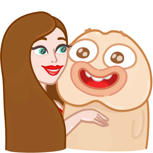 😘 Эмодзи «🧐 XXX Chlen 16+» для Telegram