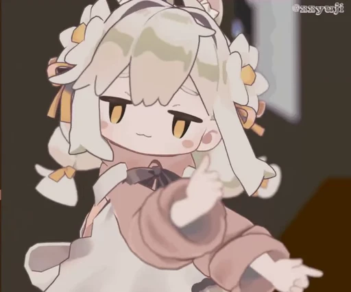 💃 Стикер «Minahoshi Chan» для Telegram