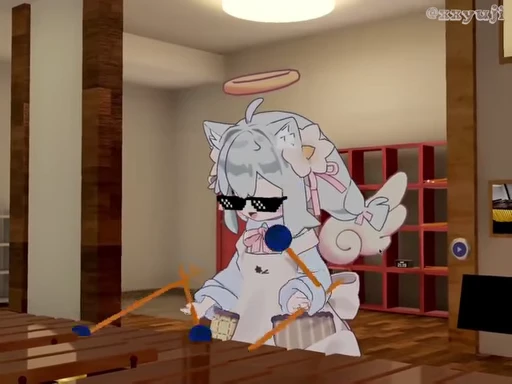 😎 Стикер «Minahoshi Chan» для Telegram