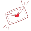 💌 Эмодзи «Red #color #red #adaptive» для Telegram
