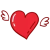 ❤️ Эмодзи «Red #color #red #adaptive» для Telegram
