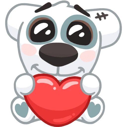❤️ Стикер «клёва» для Telegram