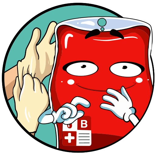 🤭 Стикер «Я донор» для Telegram