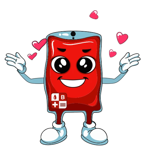 ❤️ Стикер «Я донор» для Telegram