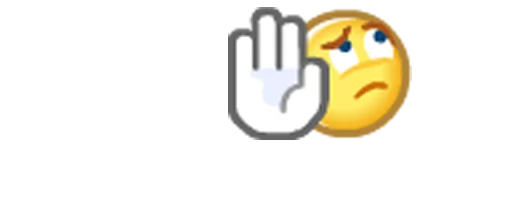 ✋ Стикер «Yahoo!» для Telegram
