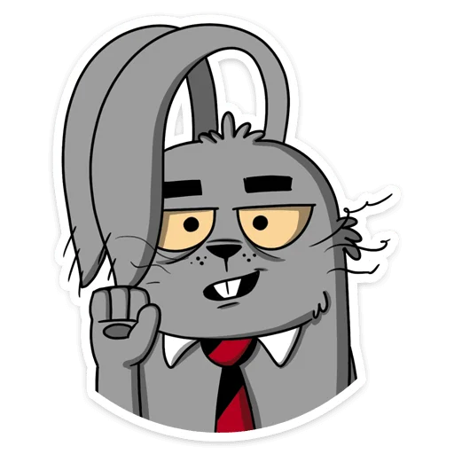 Стикерпак Заяц Яков для Telegram — скачать