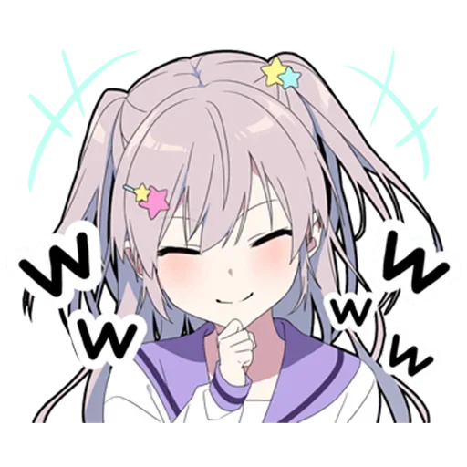 😌 Стикер «yamy_tyan» для Telegram