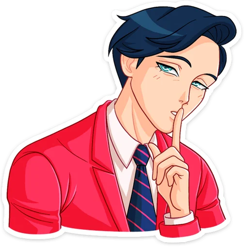 🤫 Стикер «Светлый Ян» для Telegram