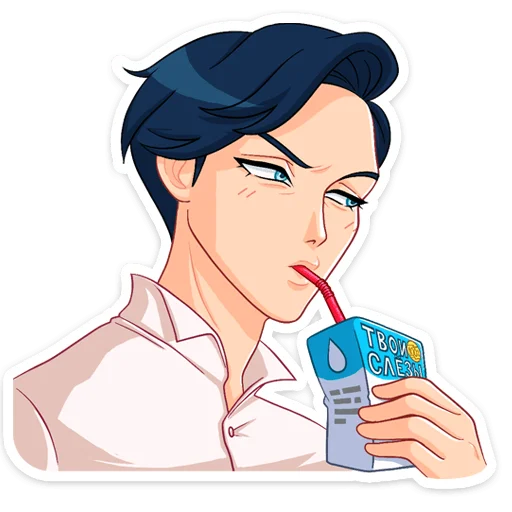 🧃 Стикер «Светлый Ян» для Telegram