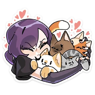 👩 Стикер «Яна» для Telegram