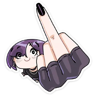 👩 Стикер «Яна» для Telegram