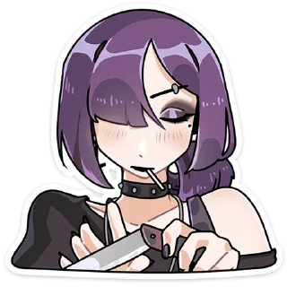 👩 Стикер «Яна» для Telegram