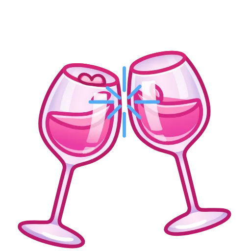 🥂 Эмодзи «Яндере» для Telegram
