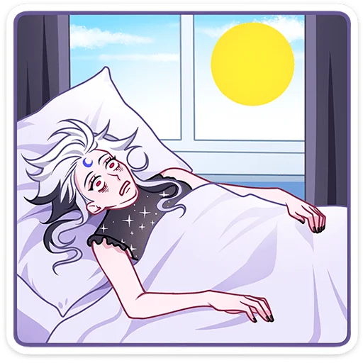 🥱 Стикер «Янь без надписей» для Telegram