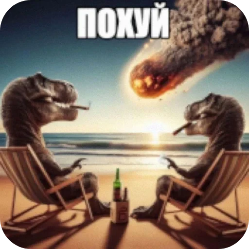 🪑 Стикер «стики» для Telegram