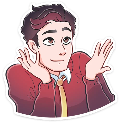 🤷‍♂ Стикер «Ярослав» для Telegram