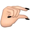 🤏 Эмодзи «» для Telegram