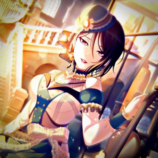 🎐 Стикер «Yashio Rui» для Telegram