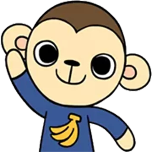 Стикерпак yaya_monkey для Telegram — скачать