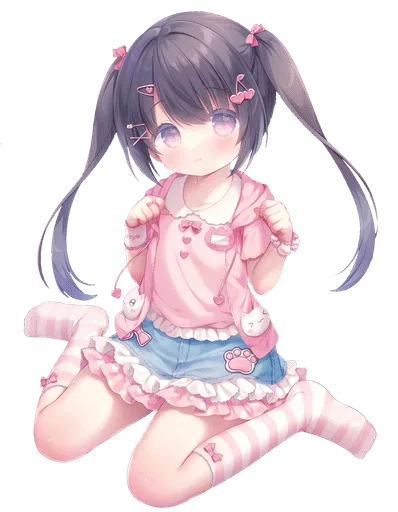 🌟 Стикер «₍ᐢ..ᐢ₎aww» для Telegram