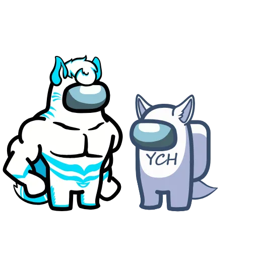 🔪 Стикер «YCH» для Telegram
