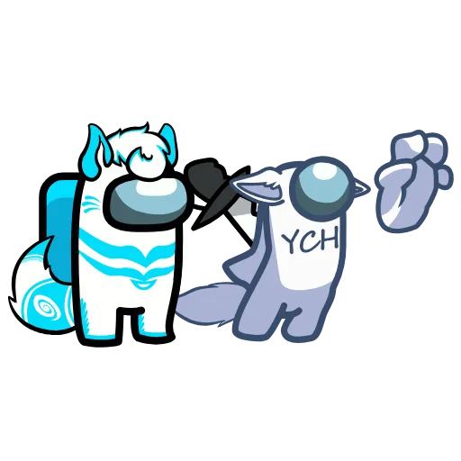 🔪 Стикер «YCH» для Telegram