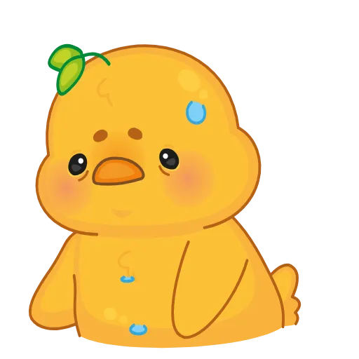 🤩 Эмодзи «Желточек» для Telegram
