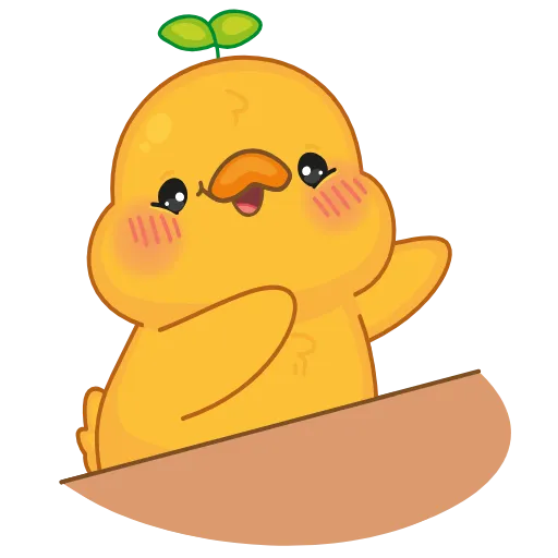 🤩 Эмодзи «Желточек» для Telegram