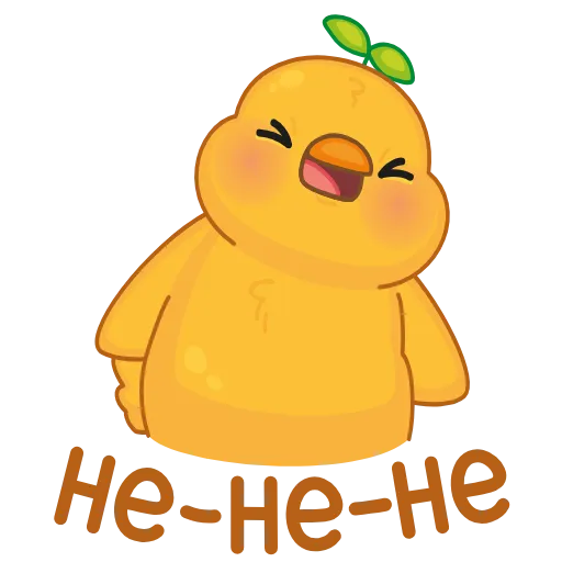 🤩 Эмодзи «Желточек» для Telegram