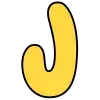 🤩 Эмодзи «Yellow #color #yellow #status» для Telegram
