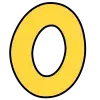 🤩 Эмодзи «Yellow #color #yellow #status» для Telegram
