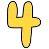🤩 Эмодзи «Yellow #color #yellow #status» для Telegram