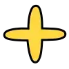 🤩 Эмодзи «Yellow #color #yellow #status» для Telegram