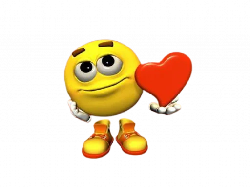 ❤️ Стикер «Yellow Boi» для Telegram