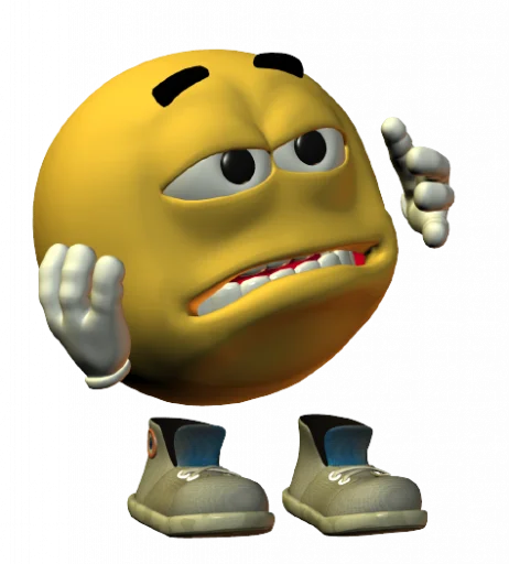 😰 Стикер «Yellow Boy» для Telegram