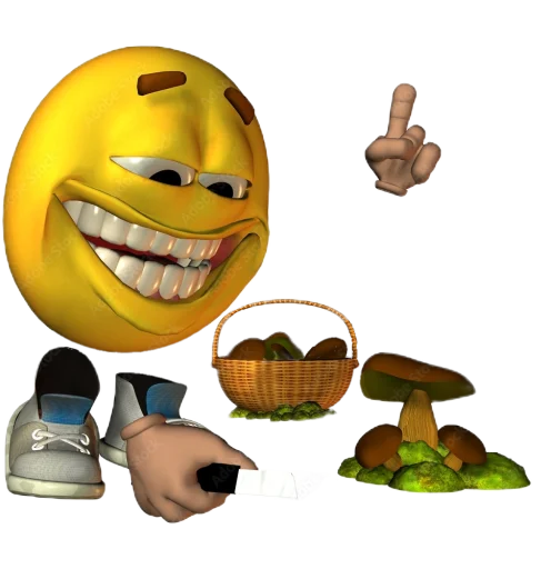 😁 Стикер «Yellow Boy» для Telegram