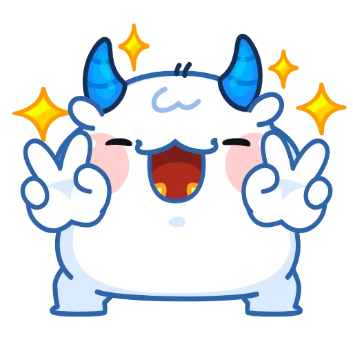 🤩 Эмодзи «Йети» для Telegram