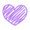💟 Эмодзи «Violet #color #violet #purple» для Telegram