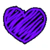 💜 Эмодзи «Violet #color #violet #purple» для Telegram