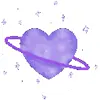 💜 Эмодзи «Violet #color #violet #purple» для Telegram