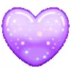 💜 Эмодзи «Violet #color #violet #purple» для Telegram