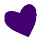 💟 Эмодзи «Violet #color #violet #purple» для Telegram