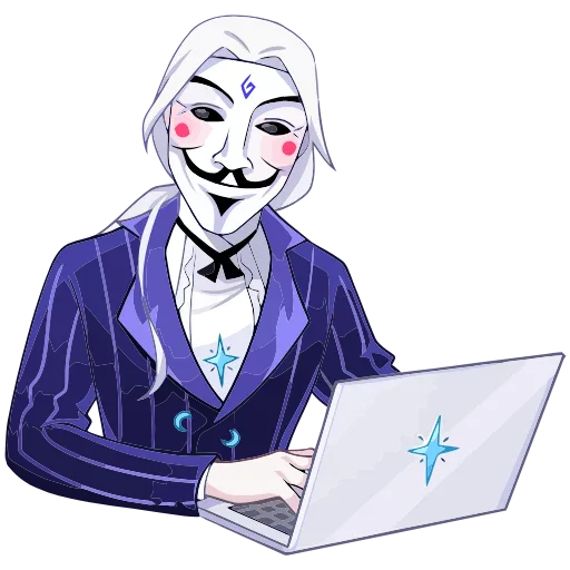 👺 Эмодзи «Инь» для Telegram