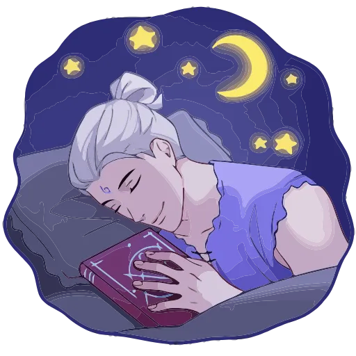 😴 Эмодзи «Инь» для Telegram