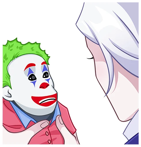 🤡 Стикер «Инь без текста» для Telegram