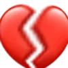 💔 Эмодзи «емоджи» для Telegram