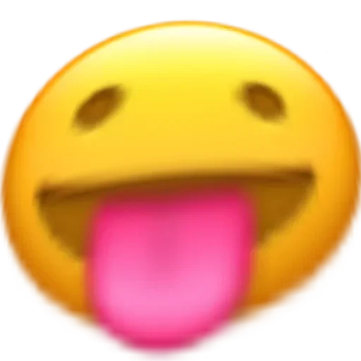 😛 Стикер «Смайлики» для Telegram