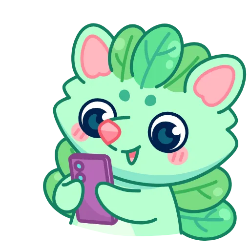 😘 Эмодзи «Ёжик Юнис» для Telegram